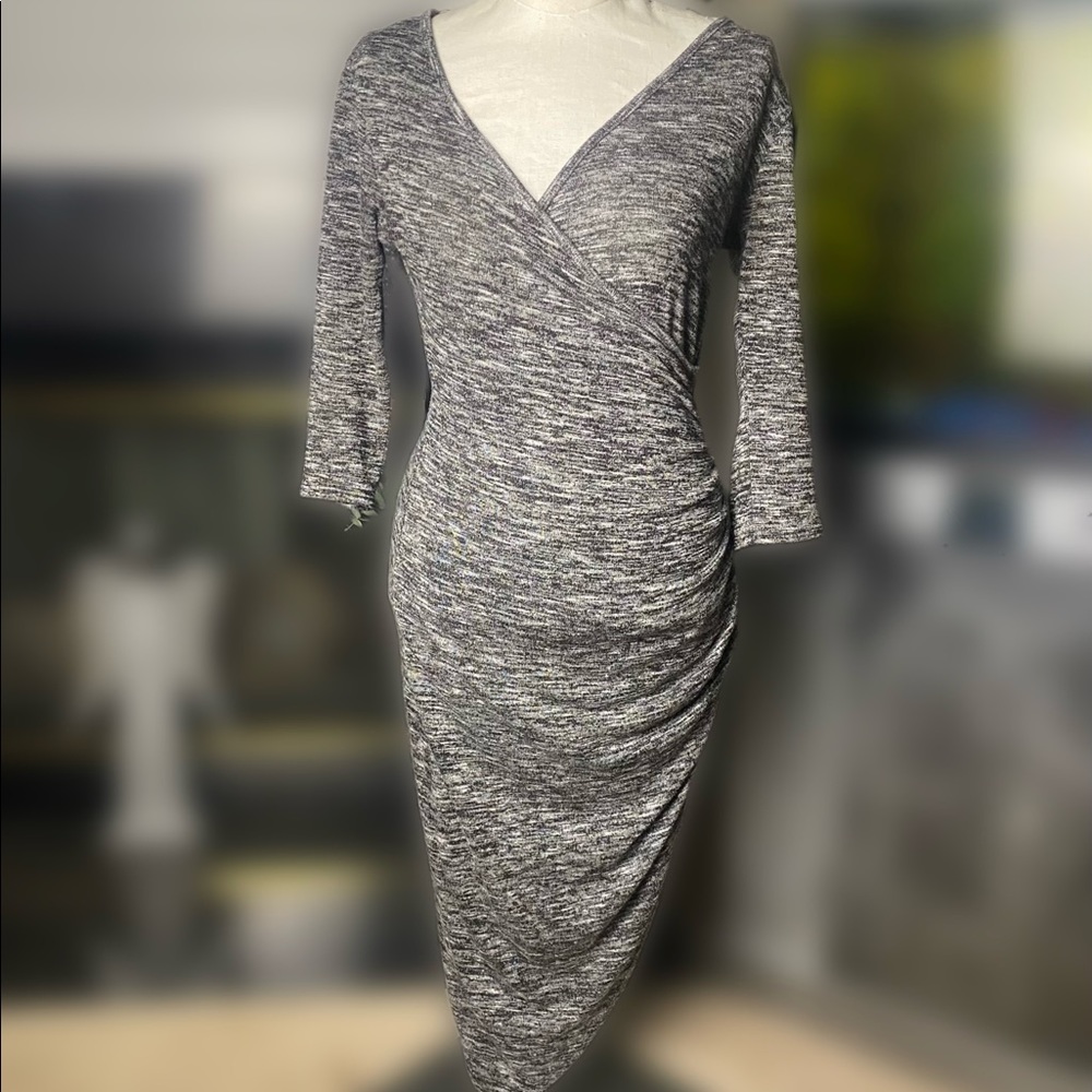 Gray A-Symmetrical dress